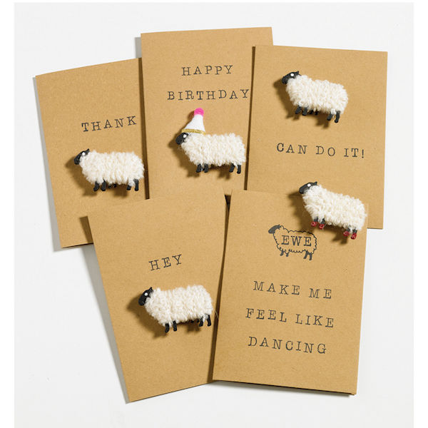 Woolly Ewe Magnet Cards: Ewe Make Me Feel Like Dancing