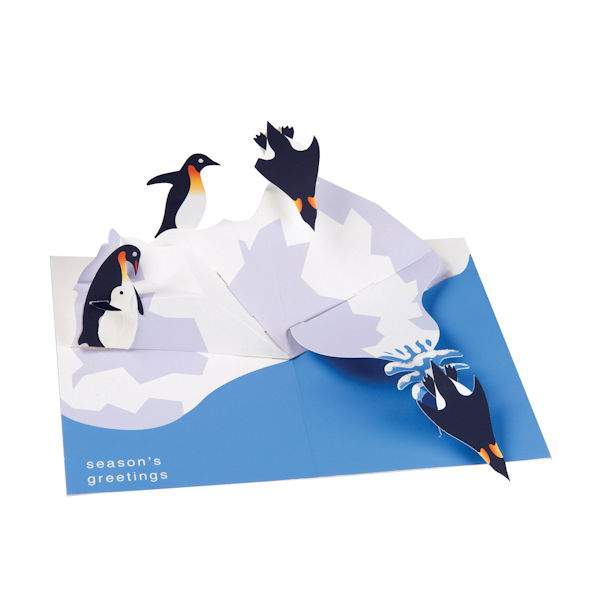 Sabuda Penguins Pop-Up Greeting Cards