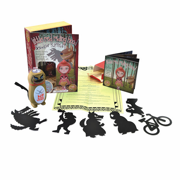 Little Red Riding Hood Shadow Puppets Set
