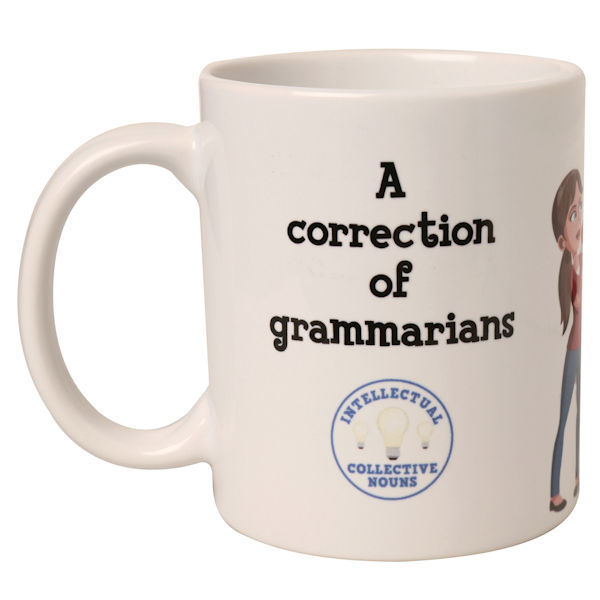 Intellectual Collective Noun Mugs: A Correction of Grammarians