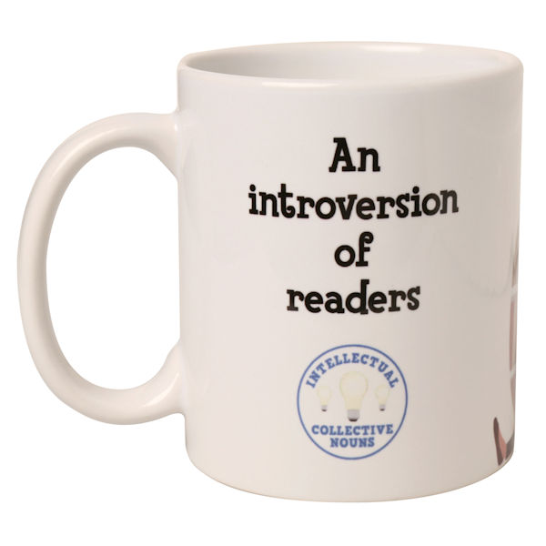 Intellectual Collective Noun Mugs: An Introversion of Readers