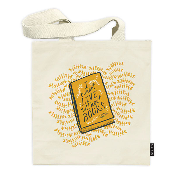 Cannot Live Without Books Tote