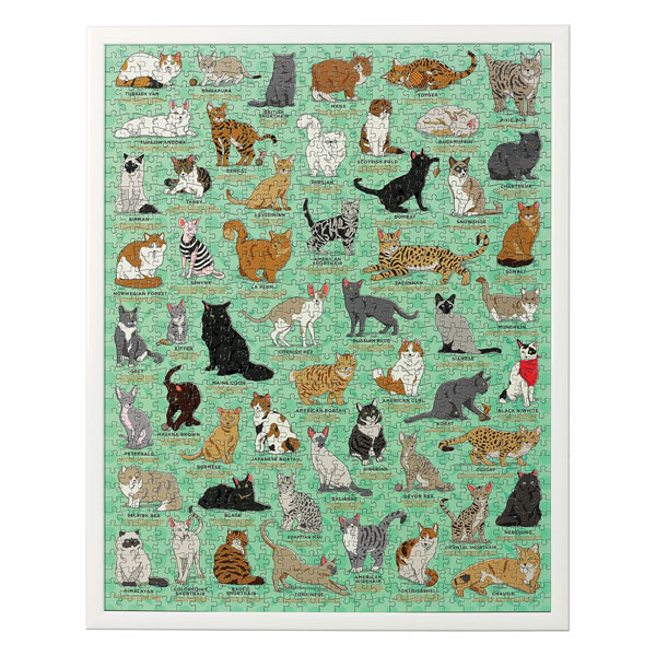 Cat Lovers Jigsaw Puzzle