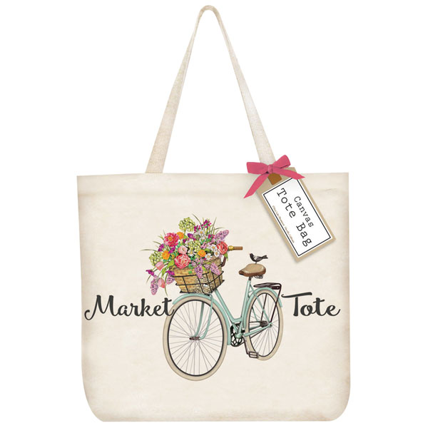 Bicycle Market Tote