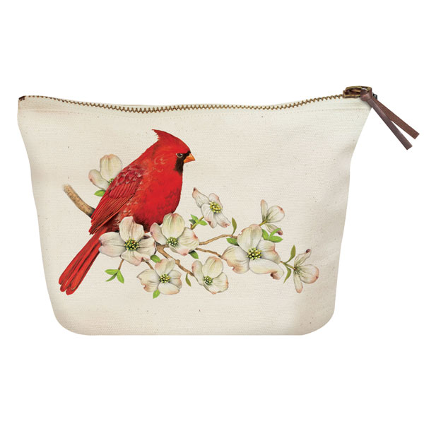 Bird Pouch: Cardinal