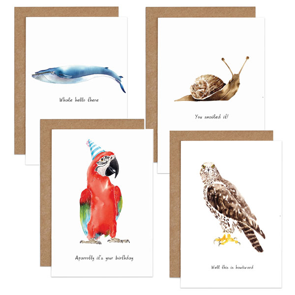 Punny Animal Cards