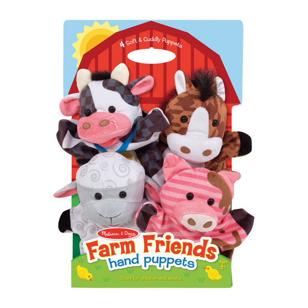 Farm Friends Hand Puppet Set