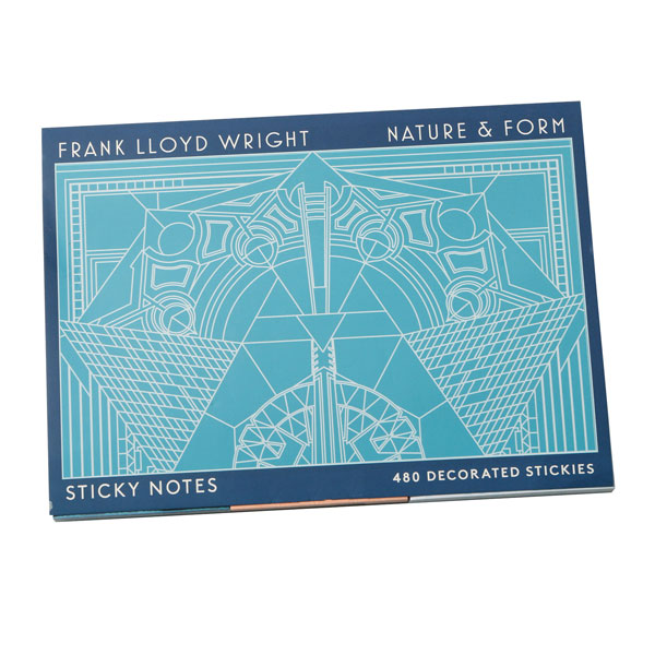 Frank Lloyd Wright "Nature and Form" Sticky Notes