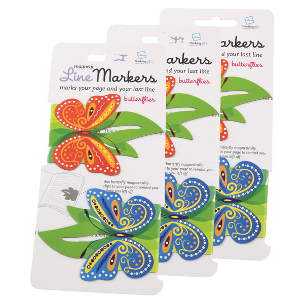 Butterfly Line Markers (Set of three two-packs)