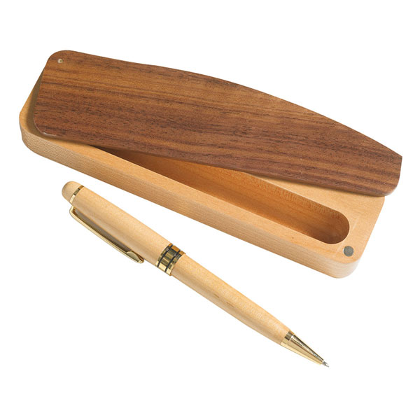 Wooden Pen and Box