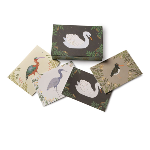 Aquatic Birds Pop-Up Boxed Greeting Note Greeting Cards
