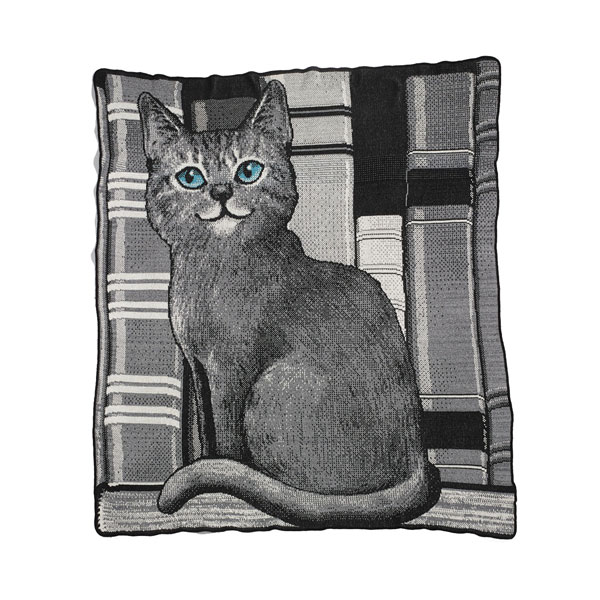 Library Cat Blanket