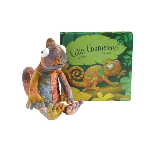 Colin Chameleon Board Book