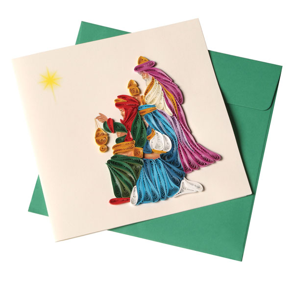Three Wise Men Quilling Card