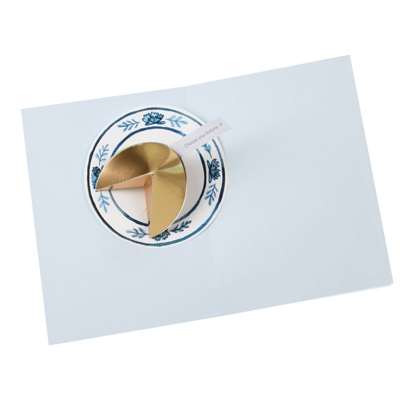 Fortune Cookie Pop-Up Greeting Card