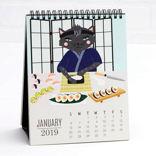 2019 Cat-itude Calendar