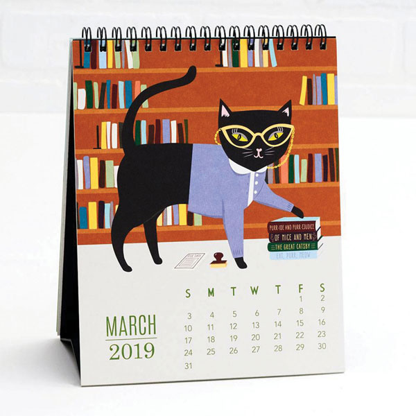 2019 Cat-itude Calendar