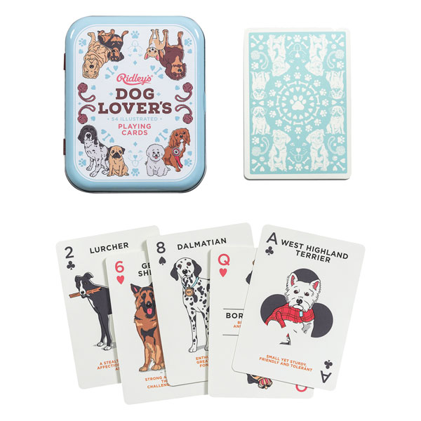 Product image for Dog Lover's Playing Cards