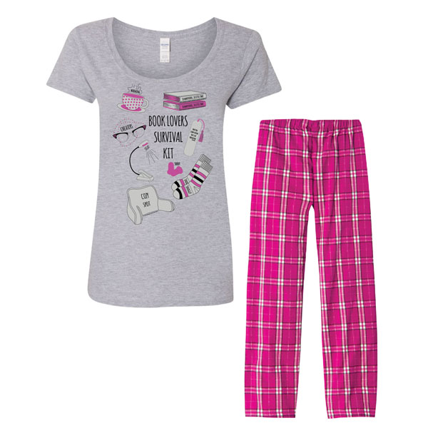 Book Lovers Survival Kit Pajama Set