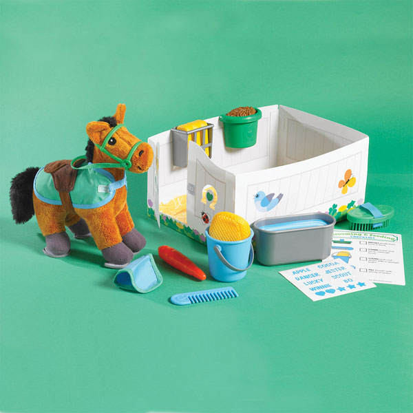 Horses Play Set and Book