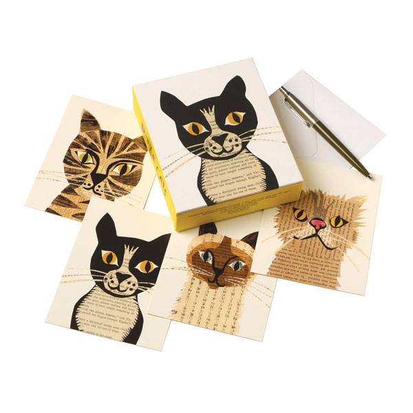 Paste Cats Note Cards