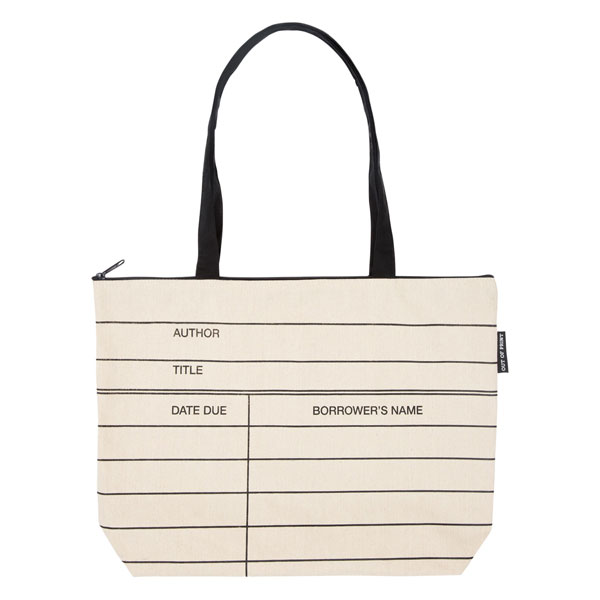 Library Card Market Tote