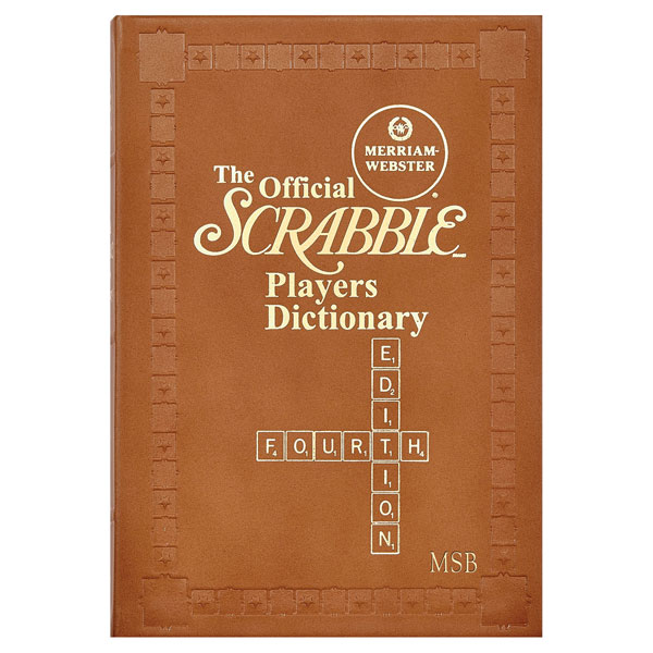 Product image for The Official Scrabble Players Dictionary: Sixth Edition - Personalized