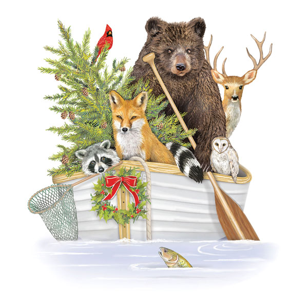 Product image for Over the River and Through the Woods Christmas Cards
