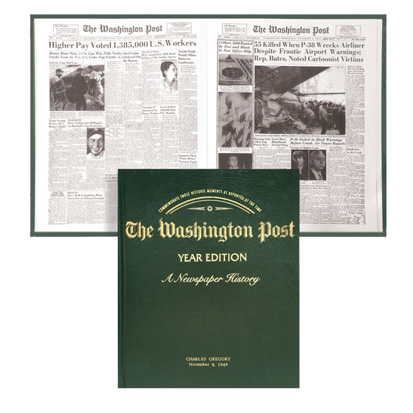 Product image for The Washington Post Year Edition (Personalized)