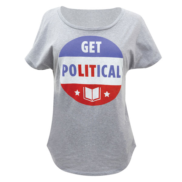 Get PoLITical T-Shirt - Ladies