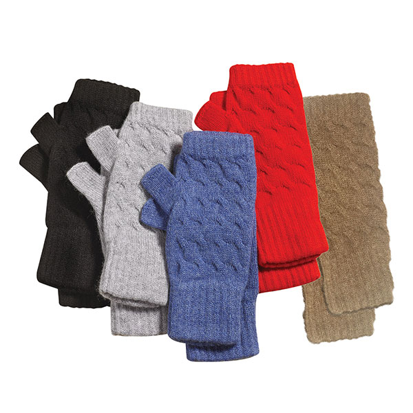 Product image for Fingerless Cashmere Gloves