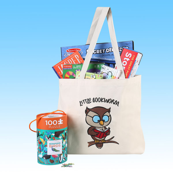 Well-Read Kids' Packs - "Little Bookworm" for ages 6 to 8