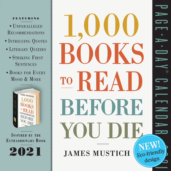 1,000 Books to Read Before You Die 2021 Page-A-Day Calendar
