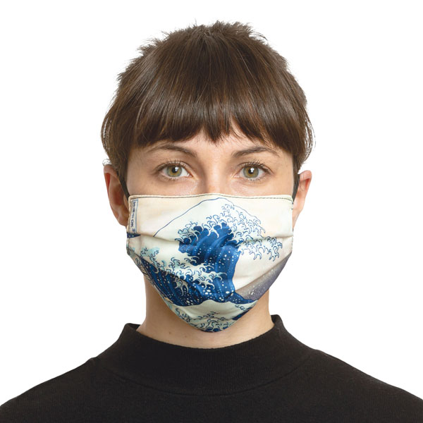Fine Art Face Masks - Hokusai