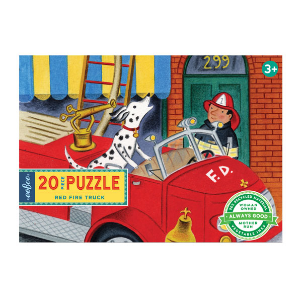 Fire Truck Dog Puzzle