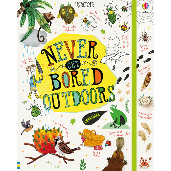 Never Get Bored Outdoors Book