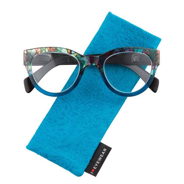 Stained Glass Readers - Teal