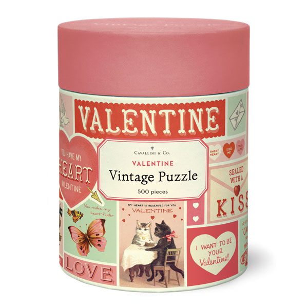 Product image for Vintage Valentine Puzzle