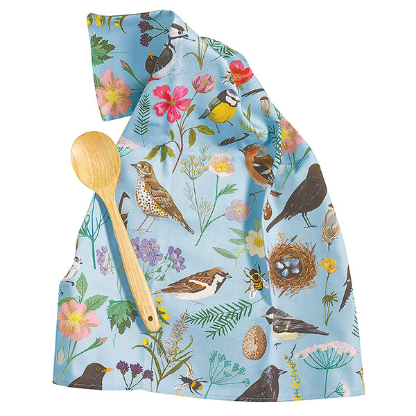 Product image for Backyard Birds Tea Towel
