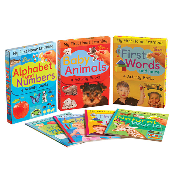 Home Learning Activity Book Kits - Alphabet and Numbers