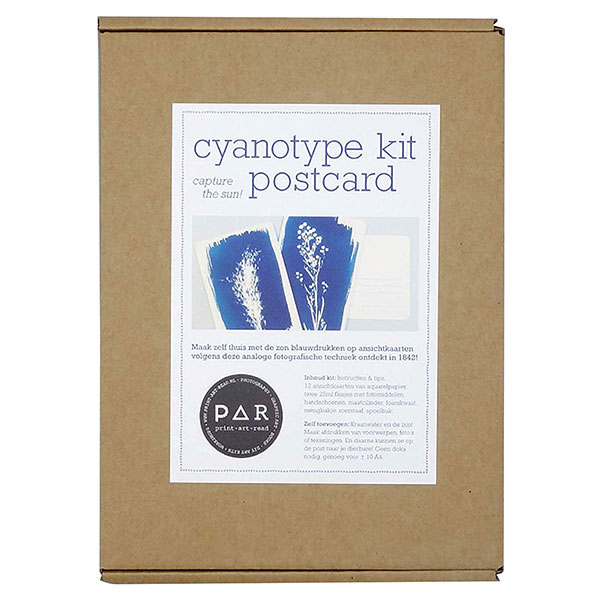 Cyanotype Postcard Kit Sun Paper Craft