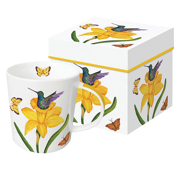 Floral Nest Mugs - Daffodil