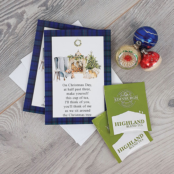 Product image for Scottish Tea Christmas Cards
