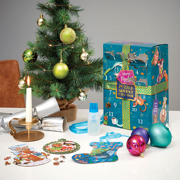 Product image for Merry Mischief Puzzle Advent Calendar