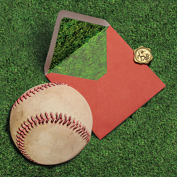 Product image for Baseball Birthday Card
