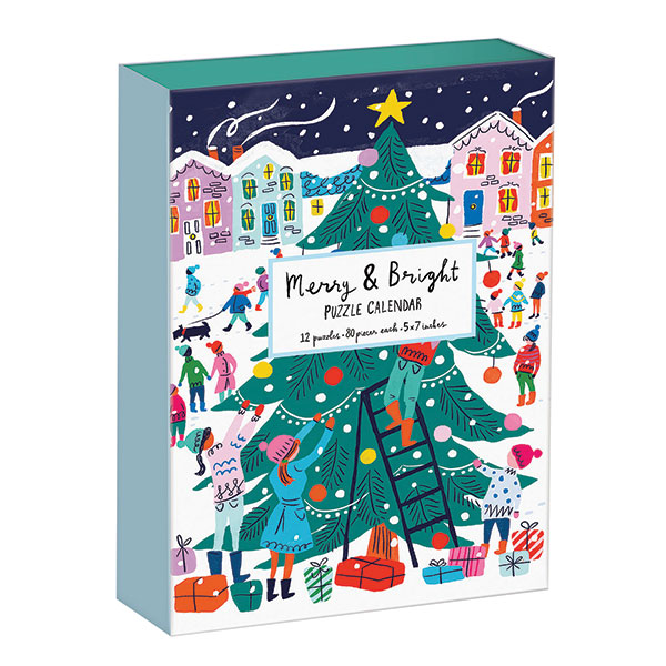 Merry and Bright Advent Calendar Puzzle