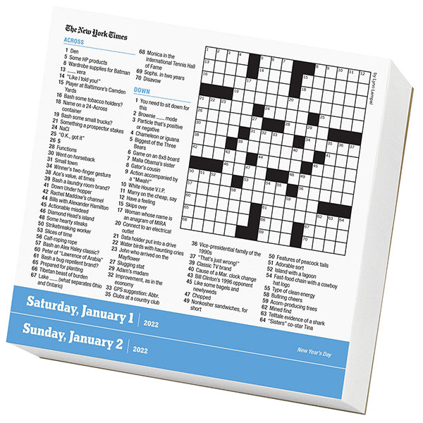 2022 NYT Crossword Page-a-Day Calendar