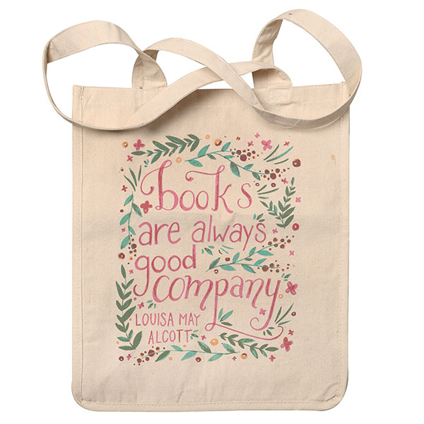 Books Are Always Good Company Tote
