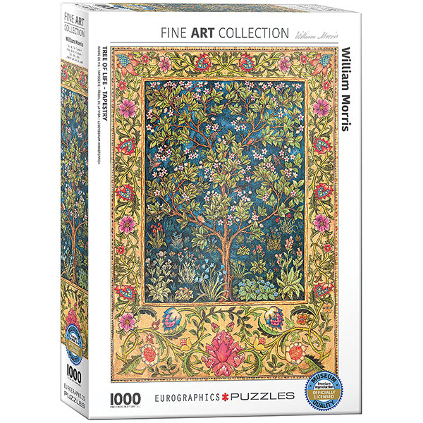 Product image for William Morris Tree of Life Tapestry Puzzle