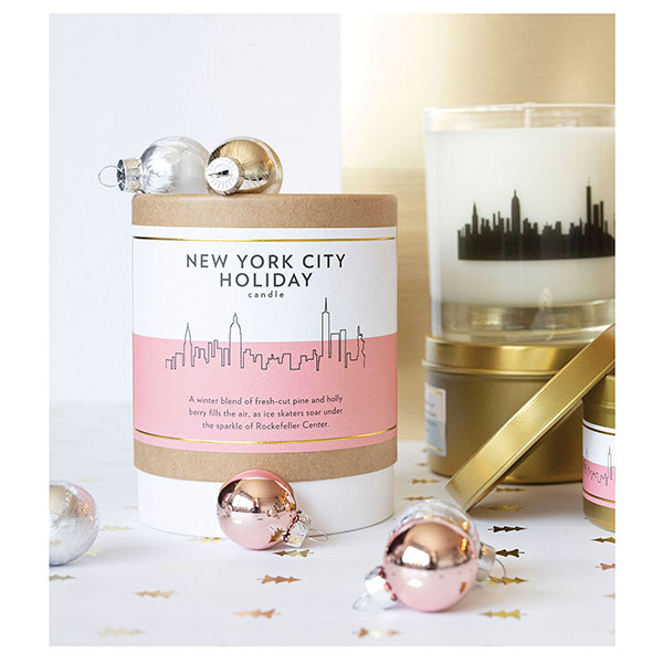 New York City Holiday Candle